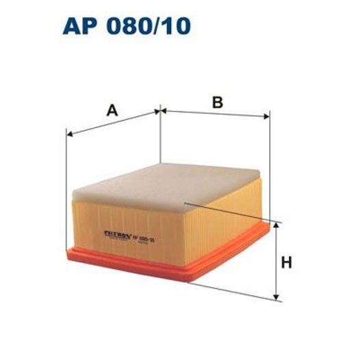 Vzduchový filtr FILTRON AP 080/10