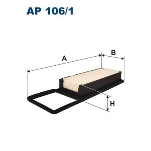Vzduchový filtr FILTRON AP 106/1
