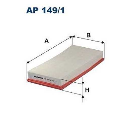 Vzduchový filtr FILTRON AP 149/1