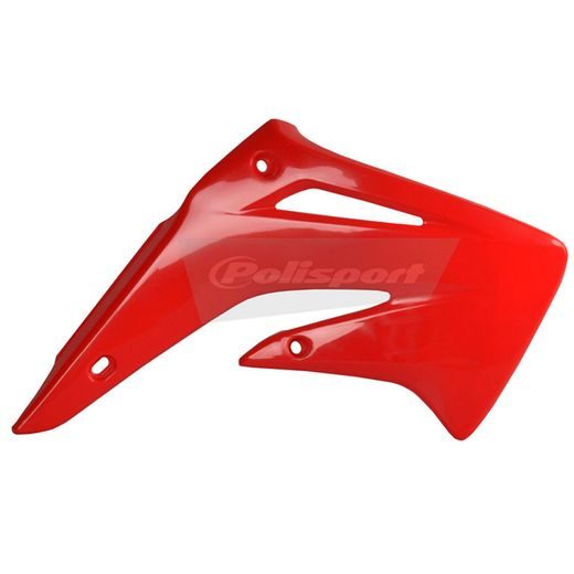 Spoilery chladiče POLISPORT 8410600001 (pár) červená CR 04 pro HONDA CR 85 R / RB 2003-2007