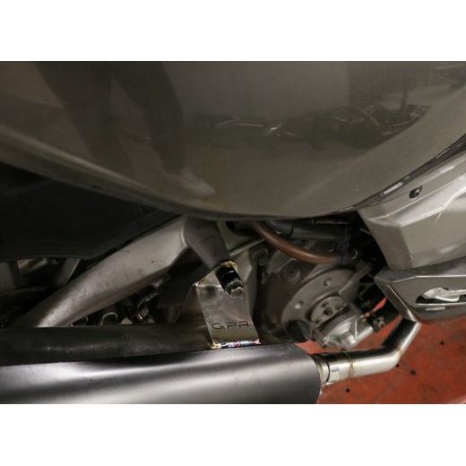Koncovka výfuku Slip-on GPR POWER BOMB QUA.4.CAT.BOMB Broušená nerezová ocel