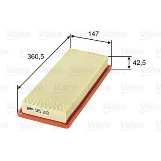 Vzduchový filtr VALEO 585552