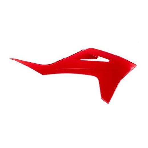 Plastové kryty chladiče POLISPORT 8473800007 červená