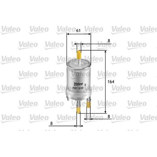 Palivový filtr VALEO 587030