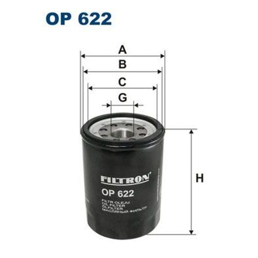Olejový filtr FILTRON OP 622