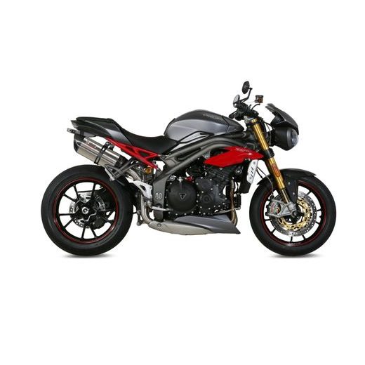 2 silecers kit MIVV SUONO AT.016.L7 Stainless Steel / Carbon cap