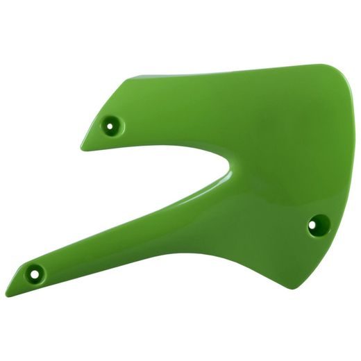 Spoilery chladiče POLISPORT 8425000011 (pár) zelená 05 pro KAWASAKI KX 85 2001-2013, KAWASAKI KX 100 2001-2013
