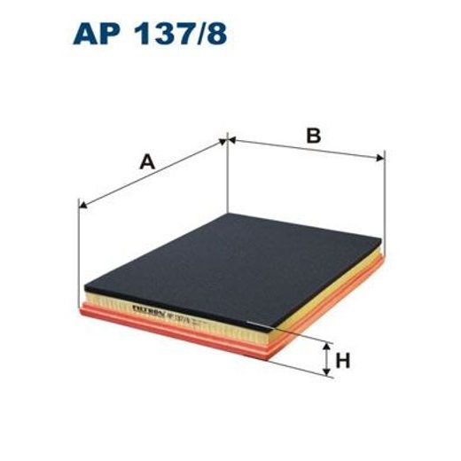 Vzduchový filtr FILTRON AP 137/8