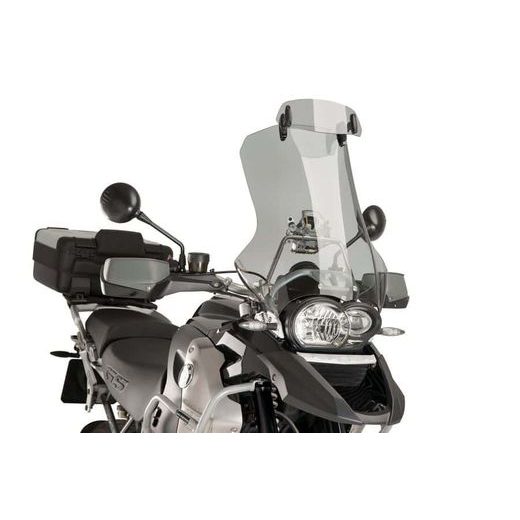 Přídavné plexi nastavitelné PUIG 6319H Clip-on kouřová