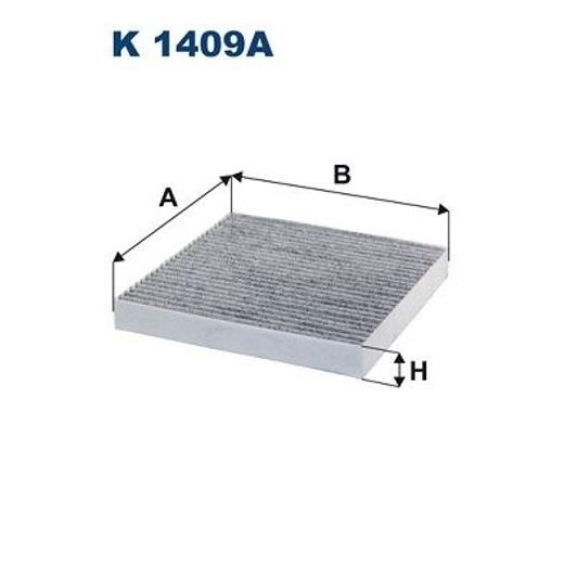 Filtr, vzduch v interiéru FILTRON K 1409A