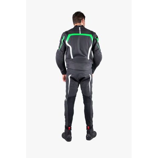 Sportovní bunda iXS LD RS-600 1.0 X73003 černo-zeleno-bílá 54H