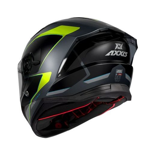 Integrální helma AXXIS PANTHER SV gale b3 fluor matt yellow M