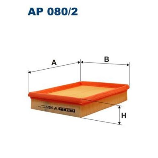 Vzduchový filtr FILTRON AP 080/2