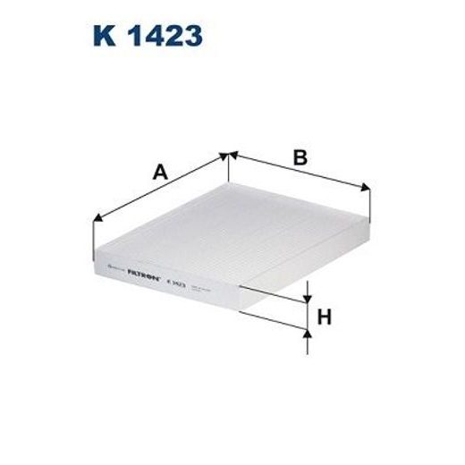Filtr, vzduch v interiéru FILTRON K 1423