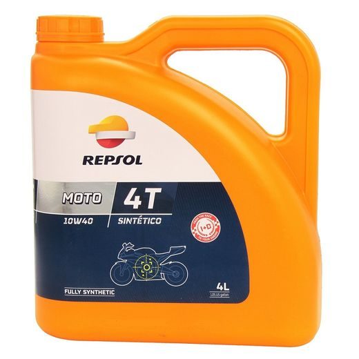 Repsol Moto Sintetico 4T 10W-40 4 l