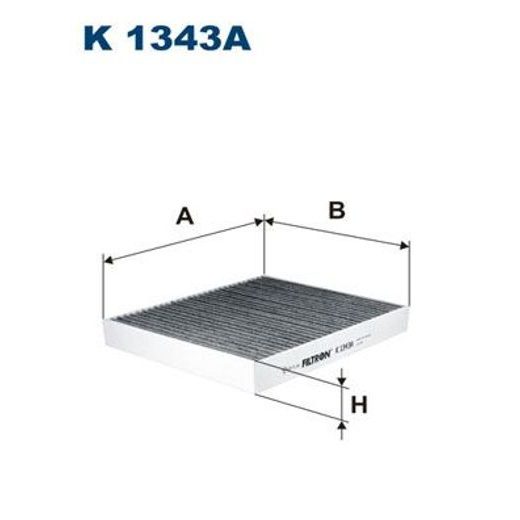 Filtr, vzduch v interiéru FILTRON K 1343A