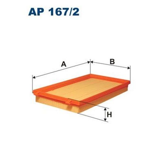 Vzduchový filtr FILTRON AP 167/2
