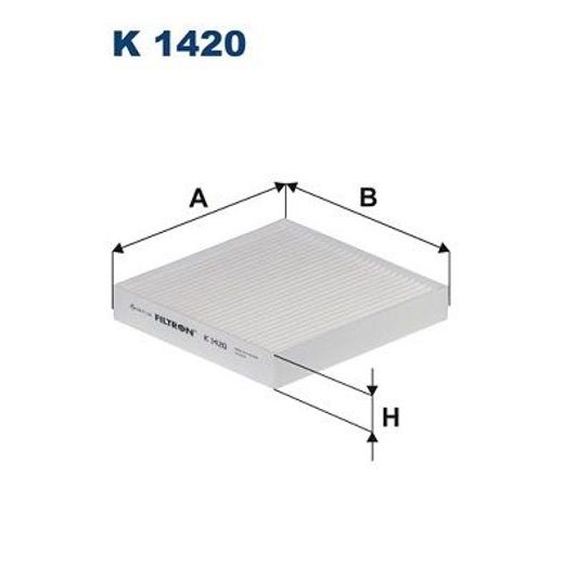 Filtr, vzduch v interiéru FILTRON K 1420