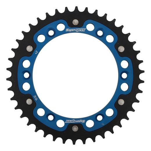 Řetězová rozeta SUPERSPROX STEALTH RST-1512:42-BLU modrá 42 zubů, 520