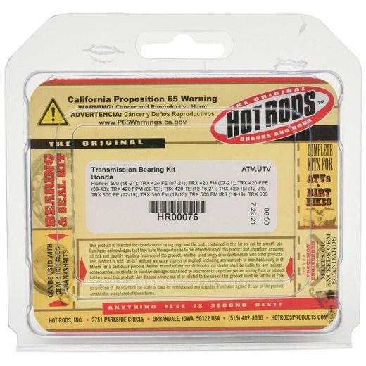 Sada ložisek převodovky HOT RODS HR00076
