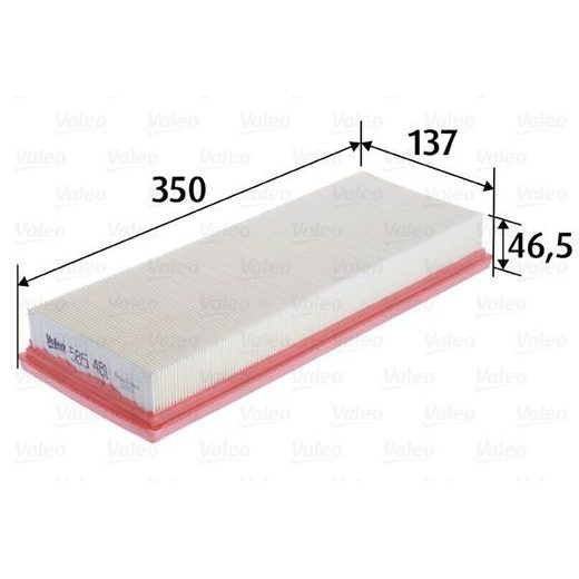 Vzduchový filtr VALEO 585481