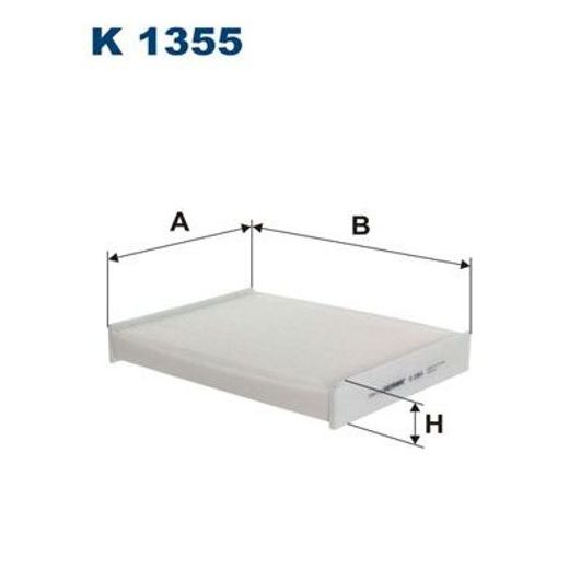 Filtr, vzduch v interiéru FILTRON K 1355