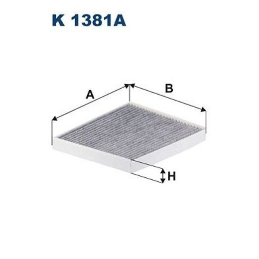 Filtr, vzduch v interiéru FILTRON K 1381A