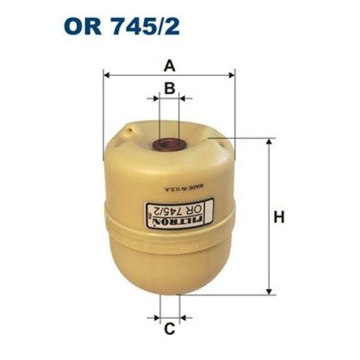 Olejový filtr FILTRON OR 745/2