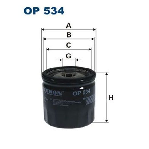 Olejový filtr FILTRON OP 534