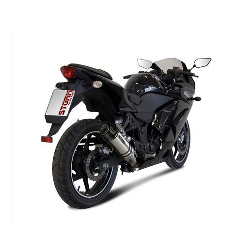 Koncovka výfuku STORM GP K.024.LXSC Stainless Steel with carbon cap