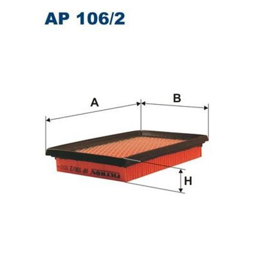 Vzduchový filtr FILTRON AP 106/2