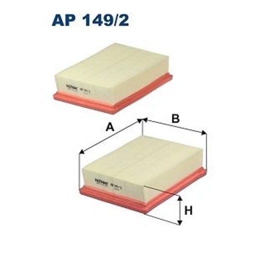 Vzduchový filtr FILTRON AP 149/2-2x