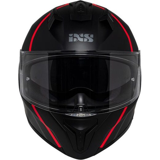 Integrální helma iXS iXS 217 2.0 X14092 matná černá-červená M