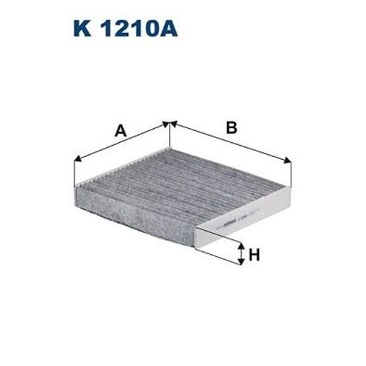 Filtr, vzduch v interiéru FILTRON K 1210A