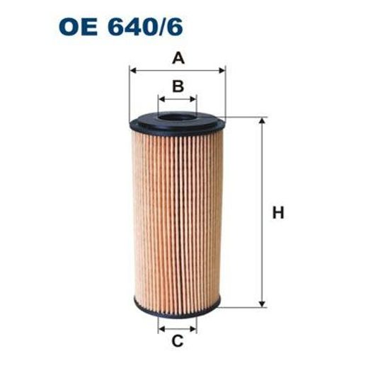 Olejový filtr FILTRON OE 640/6
