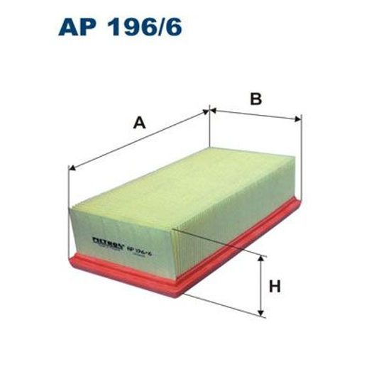 Vzduchový filtr FILTRON AP 196/6