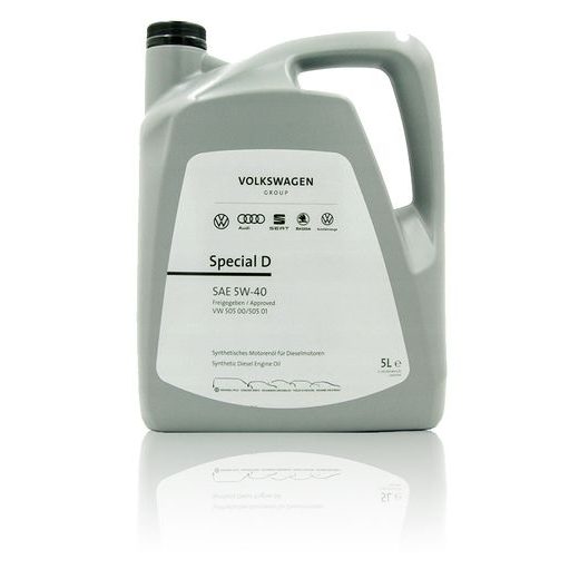 OLEJ MOTOROVY ORIGINAL ŠKODA VW 5W-40 SPECIAL D 5L - GS55505M4
