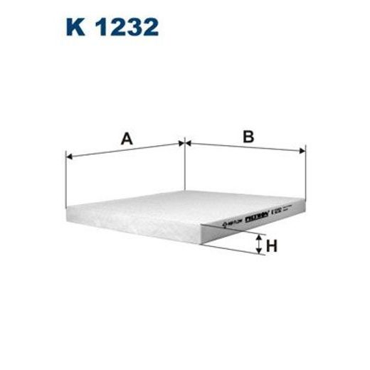Filtr, vzduch v interiéru FILTRON K 1232