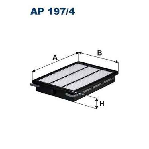 Vzduchový filtr FILTRON AP 197/4
