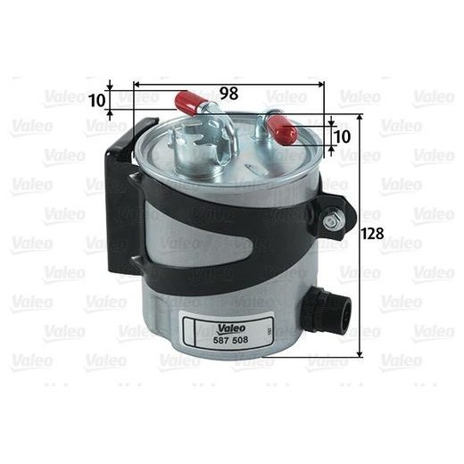 Palivový filtr VALEO 587508