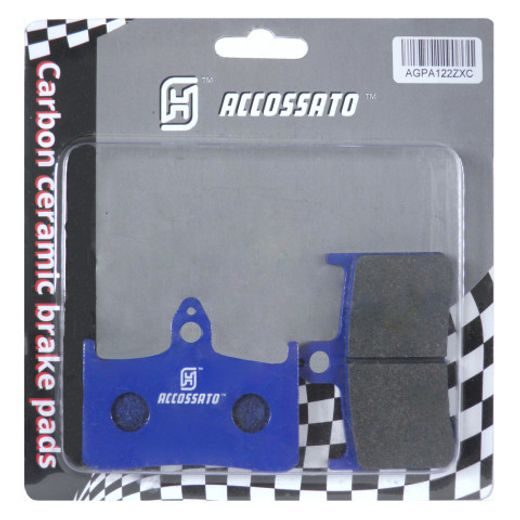 Brzdové destičky ACCOSSATO AGPA122 ZXC