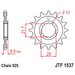 Řetězová sada EK - stříbrný řetěz 525 SRX, X-kroužek, kolečko JT, rozeta JT pro KAWASAKI ZX-9R Ninja 900 2002-2003