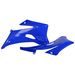 Spoilery chladiče POLISPORT 8432900003 (pár) modrá Yam98 pro YAMAHA WR 250 F 2007-2014, YAMAHA WR 450 F 2007-2011