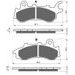 Brzdové destičky GOLDFREN 398 S3