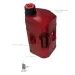 Kanystr POLISPORT PROOCTANE 8460000001 20 l with standard cap + 250 ml mixer + hose průhledná červená