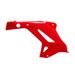 Plastové kryty chladiče POLISPORT 8478600001 restyling červená pro HONDA CR 125 R 2002-2007, HONDA CR 250 R 2002-2007