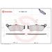 Brzdové destičky BREMBO 07BB0359 GENUINE