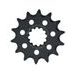Řetězová sada EK - stříbrný řetěz 428 DEH, Netěsněný, kolečko SUPERSPROX, rozeta SUPERSPROX pro HUSQVARNA TC 85 2015-2017