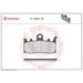 Brzdové destičky BREMBO 07BB3859 GENUINE