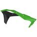 Spoilery chladiče POLISPORT 8418300001 (pár) zelená 05/černá pro KAWASAKI KX 450 (F) 2016-2018
